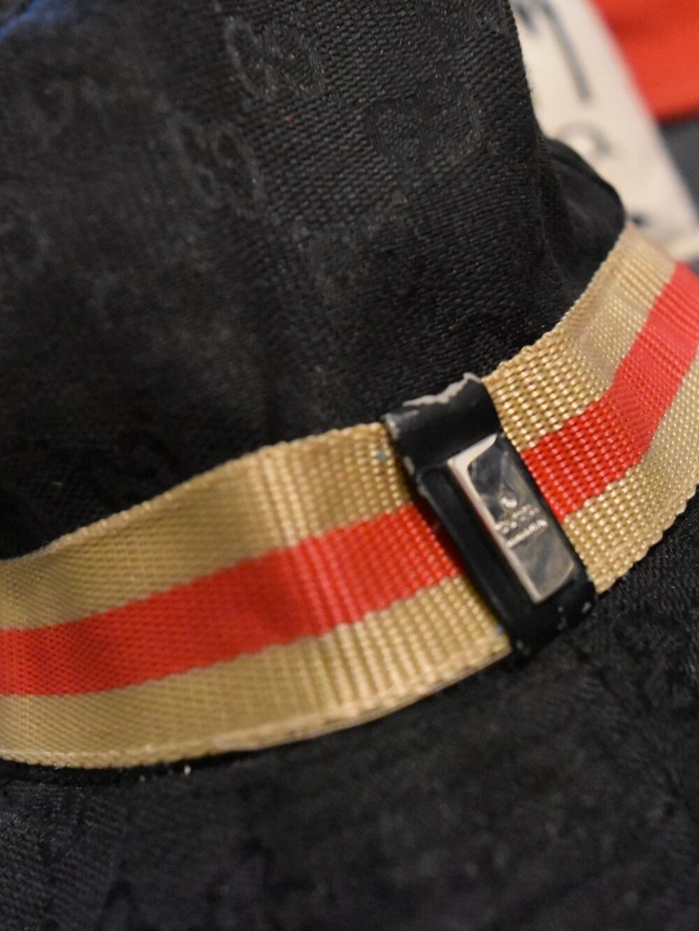 Gucci Black Bucket Hat Size Small - Great for Summer! - Picture 2 of 3